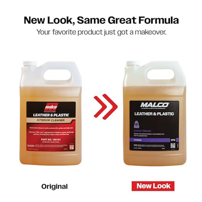 Leather & Plastic Cleaner for Automotive Interior Surfaces (128 Fl Oz)