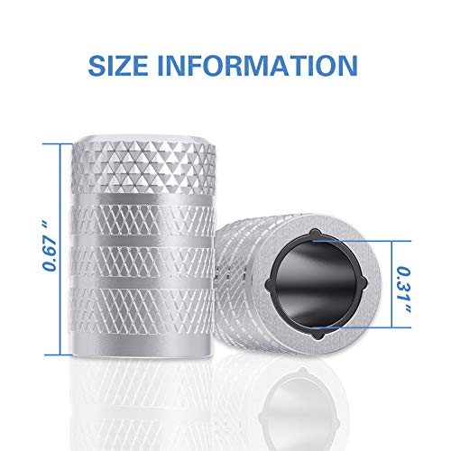 Tire Valve Stem Caps (4 Count)