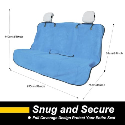 Back Seat Cover for Car Trucks Van SUV