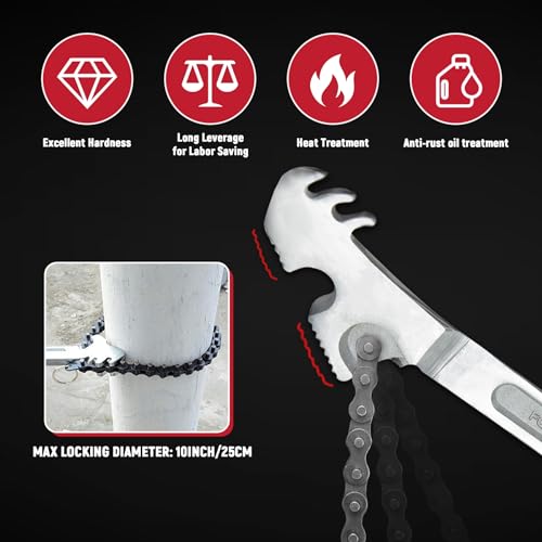 24 Inch Heavy Duty Carbon Steel Pipe Wrench