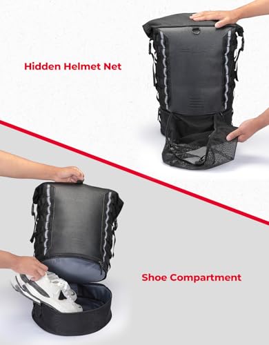 Motorcycle Sissy Bar Backrest Bag Upgraded Version