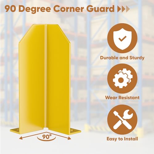 12" Pallet Rack Post Protectors