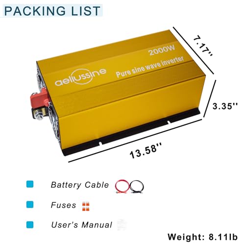2000W Pure Sine Wave Inverter