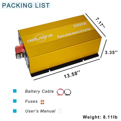 2000W Pure Sine Wave Inverter