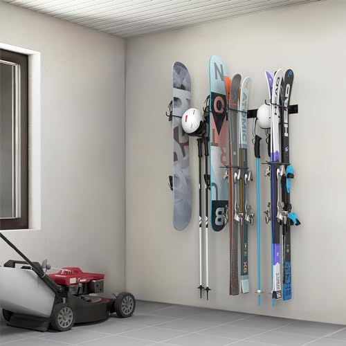 Wall Mounted Ski Rack