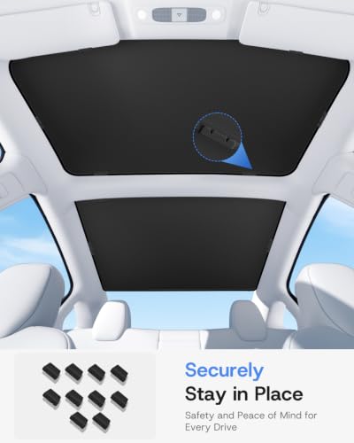 2026 Upgrade Sunshade Roof for Tesla Model 3 2021 (2 Count)