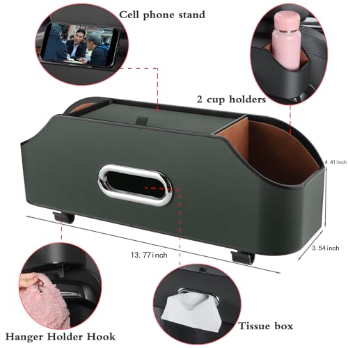 Car Seat Back Organizer with Cup Holders (22.9281 Ounce)