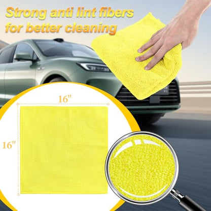 Car Wash Drying Towels (6 Count)