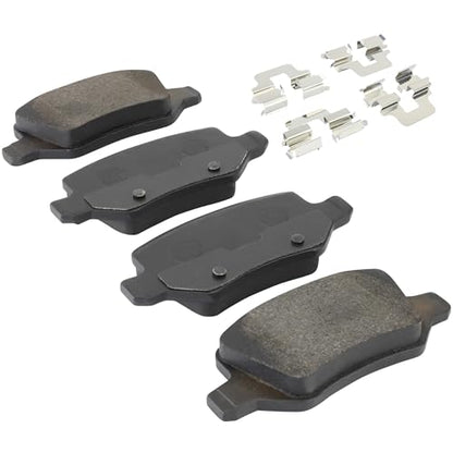 Rear Semi Metallic Brake Pads