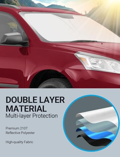 Custom Fit Car Windshield Sun Shade for 2018