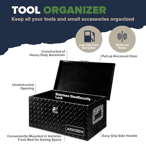20" x 12" x 10" Truck Bed Tool Box