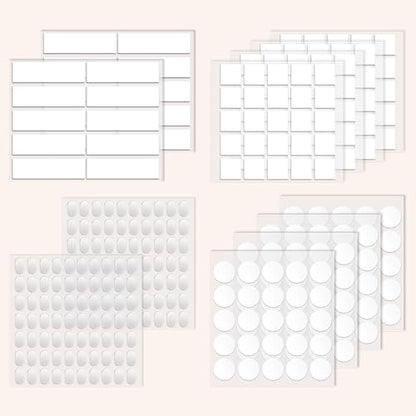360pcs Nano Double Sided Tape for Wall 0.8" Sticky Dots Mounting Putty Two Sided Adhesive Museum Putty Multi (360 Count)
