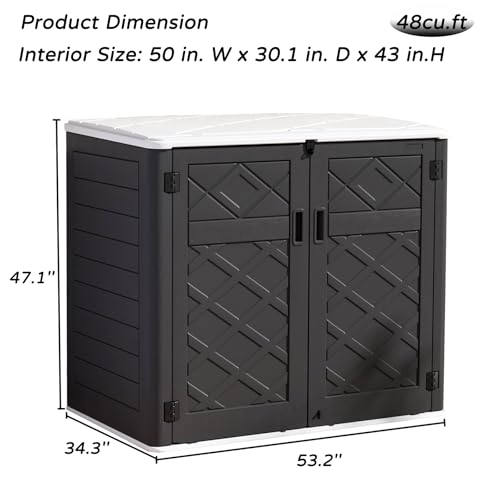 Resin Outdoor Storage Shed