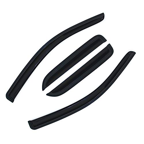 Wind Deflector Compatible with Silverado Sierra 14 (4 Count)