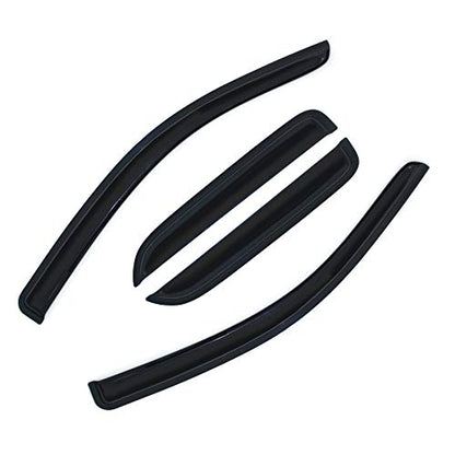 Wind Deflector Compatible with Silverado Sierra 14 (4 Count)