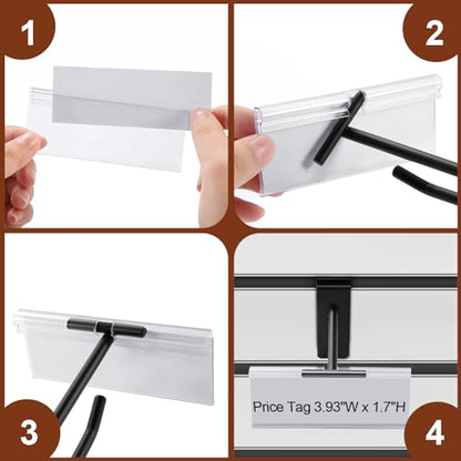 Heavy Duty 4" Slatwall Panel Double (50 Count)