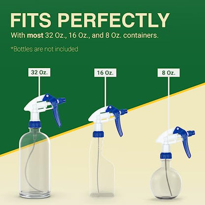 Spray Bottle Nozzle Replacement Tops (6 Count)