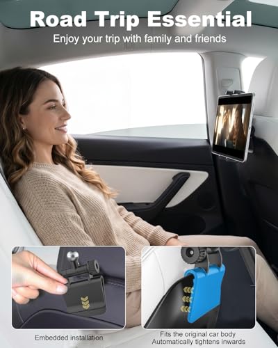 Model Y Model 3 Back Seat Tablet Mount for Tesla iPad Mount