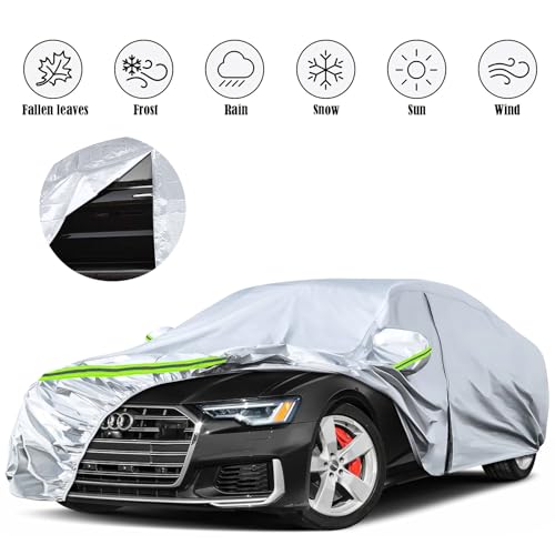 6 Layers Silver Waterproof Car Covers Replace for 2004