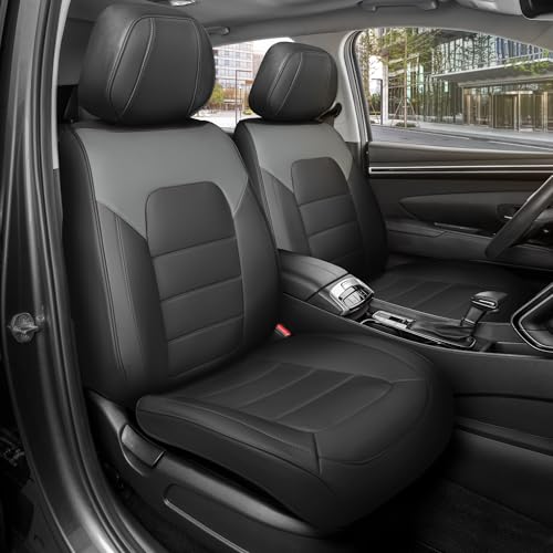 Curated Slate Ridge Leather Seat Covers for Cars & SUVs