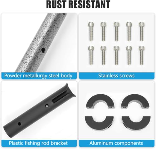 Inshore Rod Holder for Truck Bed (5 Count)