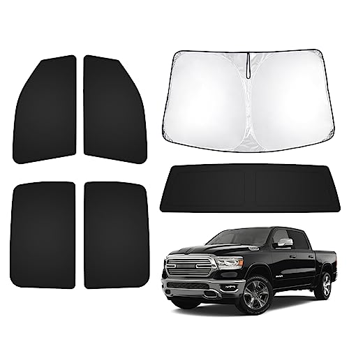 Windshield Sun Shade for Dodge Ram 1500 2019 (6 Count)