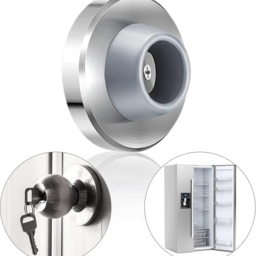 4 Pcs Door Stopper Wall Bumper Flush Mount Protector