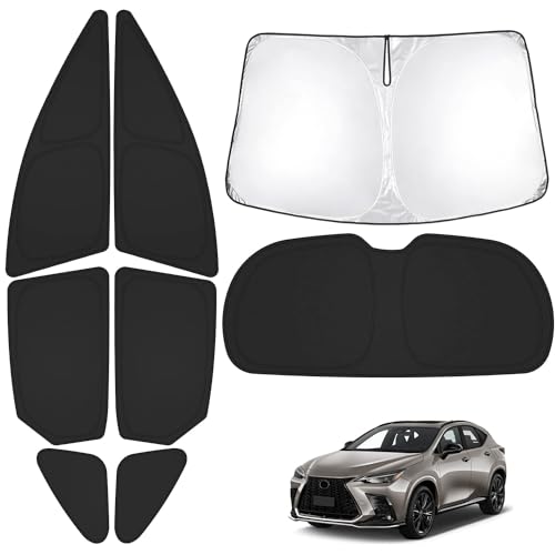 Windshield Sun Shade for Lexus NX 2022 (8 Count)
