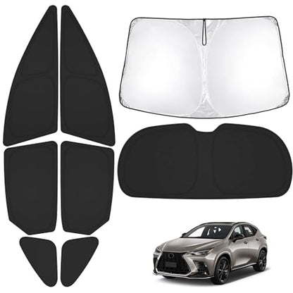 Windshield Sun Shade for Lexus NX 2022 (8 Count)