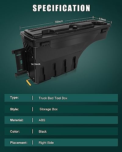 Truck Bed Tool Box for Ford F