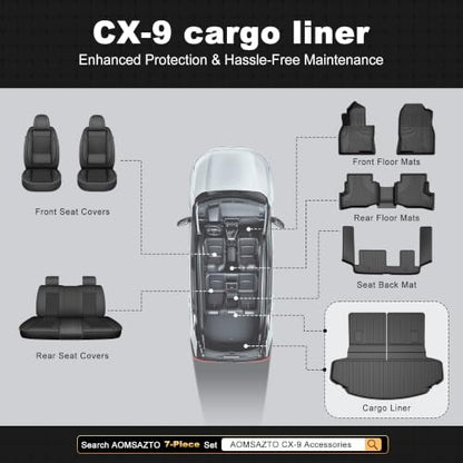 Car Cargo Liner Custom Fit for Mazda CX