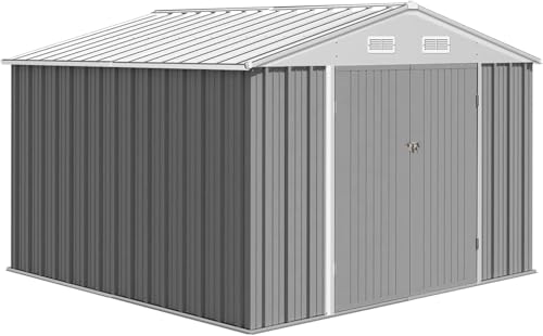10X12FT Outdoor Metal Storage Shed