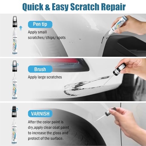 White Car Paint Touch Up