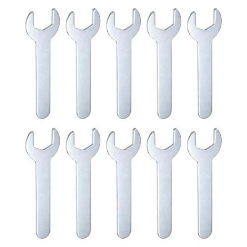 10pcs Small Wrench 15mm Open End U (10 Count)
