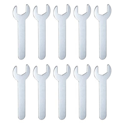 10pcs Small Wrench 15mm Open End U (10 Count)