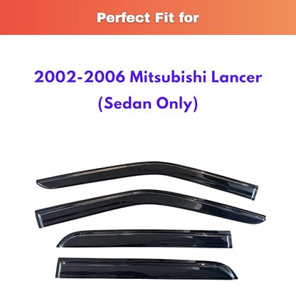 Rain Guards Fit for 2002