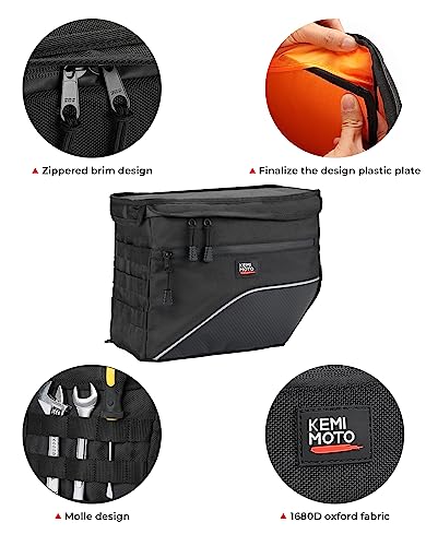 Upgrade Motorcycle Saddle Bags 26L (2 Count)