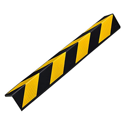 Rubber Corner Guard 30" for Parking Columns and Garage Walls L