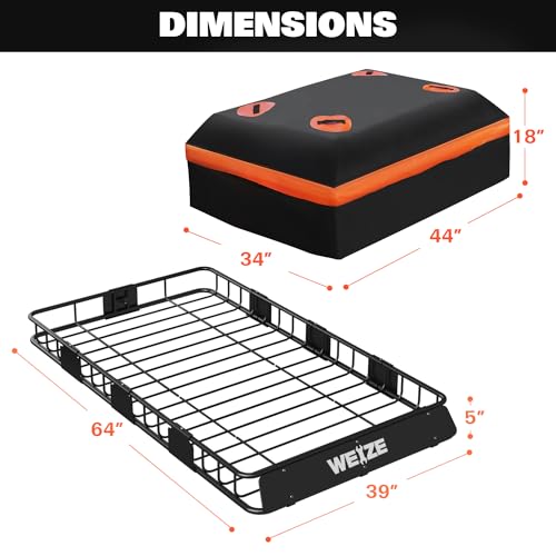 Heavy Duty 64"x 39" Roof Rack
