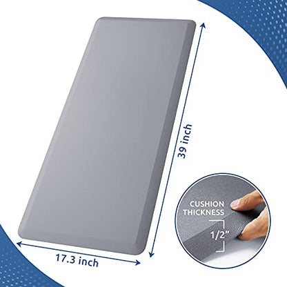 Kitchen Mat Cushioned Anti Fatigue Rug Standing and Comfort Floor Mats