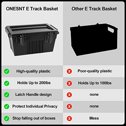 2 Pack E Track Basket (2 Count)