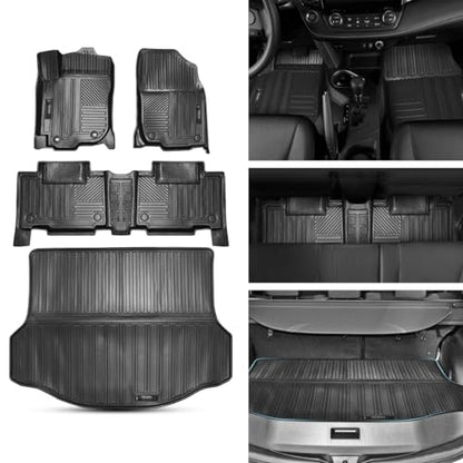Compatible for 2013 2014 2015 2016 2017 2018 Toyota Rav4 Floor Mats & Cargo Liners Trunk Mats All