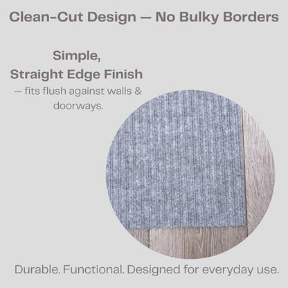 Ribbed Hallway Runner Rug