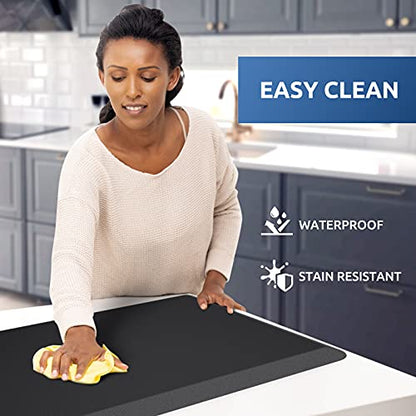 Kitchen Mat Cushioned Anti Fatigue Rug Standing and Comfort Floor Mats