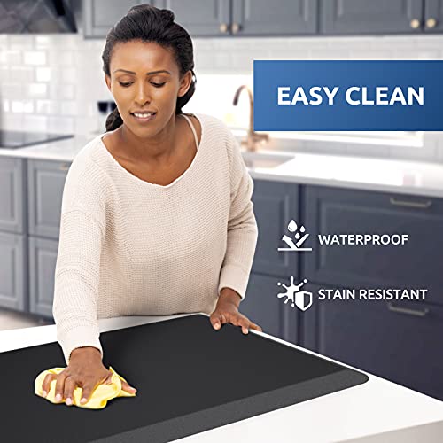 Kitchen Mat Cushioned Anti Fatigue Rug Standing and Comfort Floor Mats
