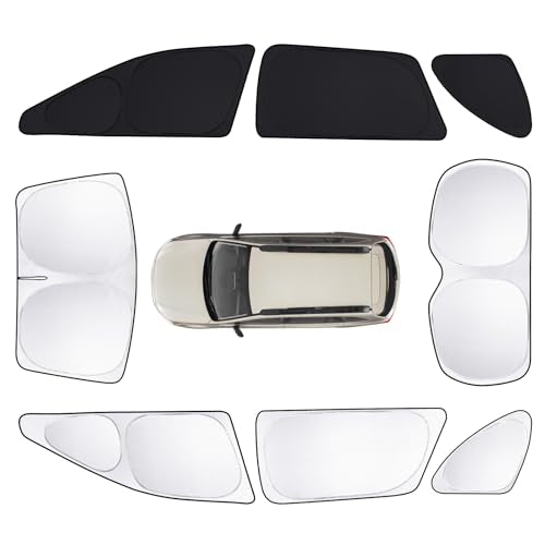 8pcs Car Window Shades for Subaru Outback Wagon 2015 (8 Count)