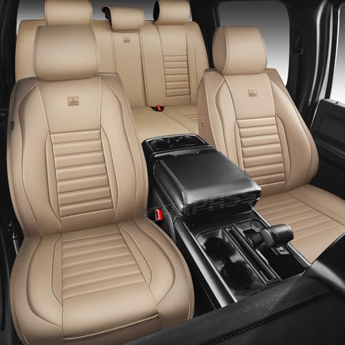 Nappa Leather Car Seat Covers Full Set