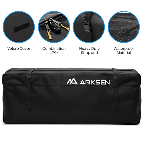 600D PVC Waterproof Roof Cargo Bag with Lock
