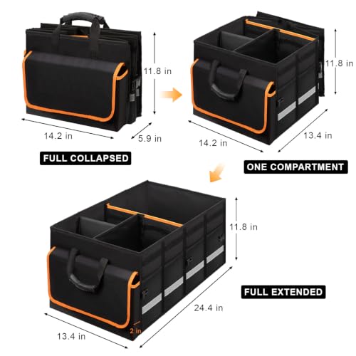 Car Trunk Organizer and Storage for Car