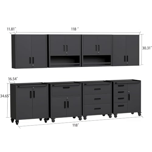 Garage Storage Cabinet System